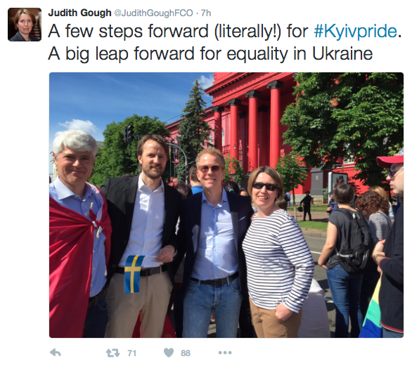 Kiievi marsi tweet