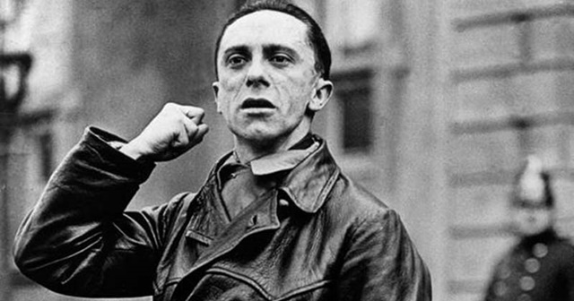 Natside propagandapealik Joseph Goebbels.