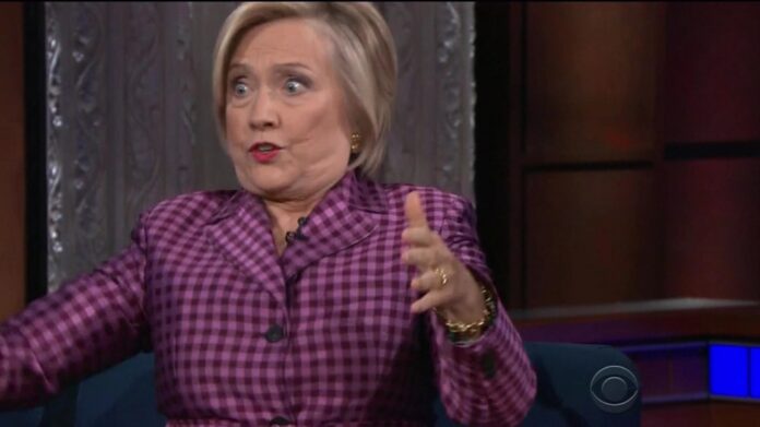 Hillary Clinton slams Donald Trump's UN speech as she appears on The Late Show with Stephen Colbert