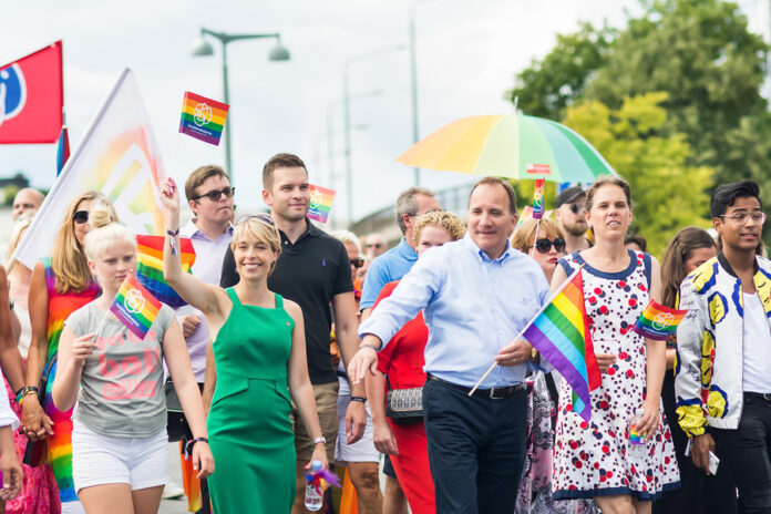 Stockholm, Sweden July 30, 2016: Pride Parade With The Leader O