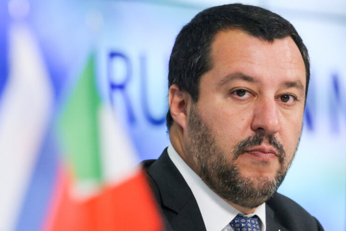 Matteo Salvini in Moscow