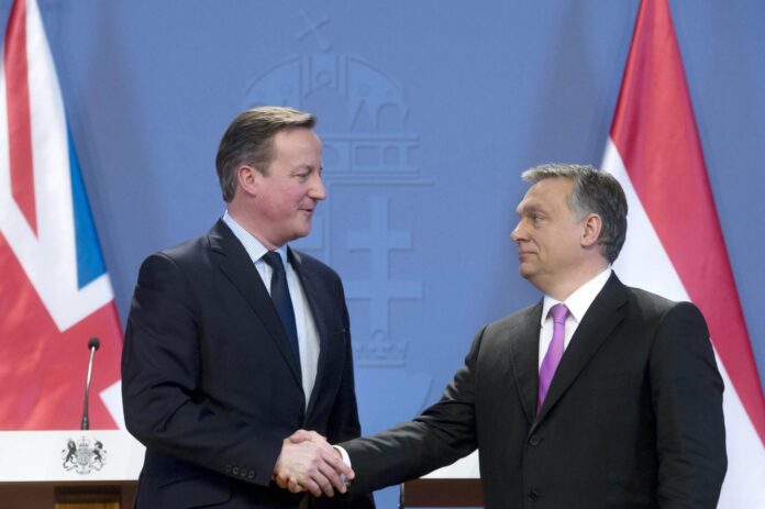 David Cameron, Viktor Orban