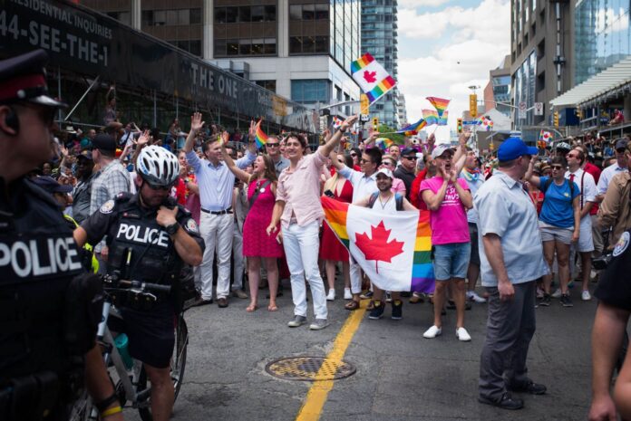 Annual Gay Pride Parade Held In Toronto