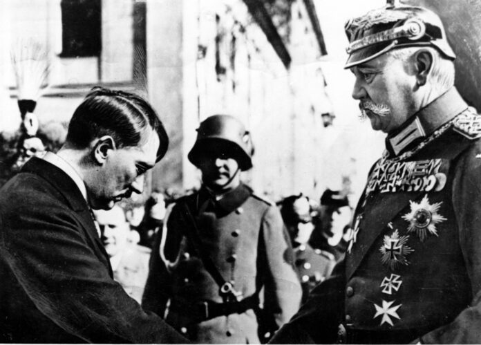 Hitler and von Hindenburg 1933