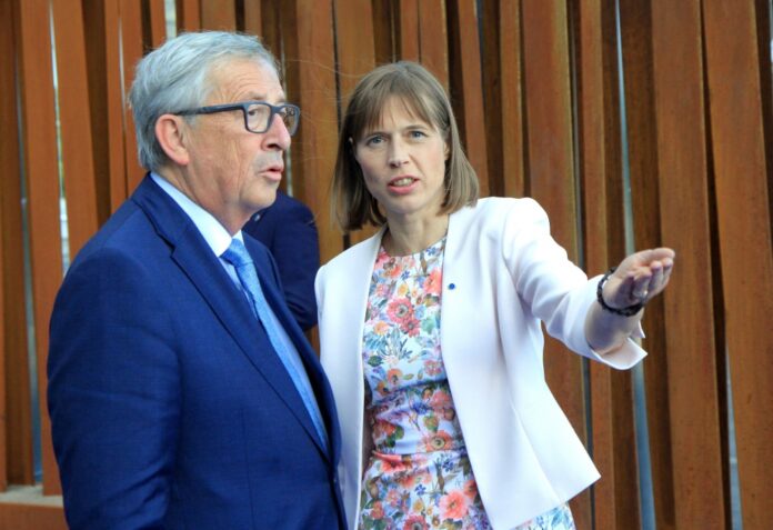 Juncker, Kaljulaid