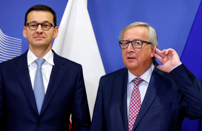 Juncker ja Morawiecki
