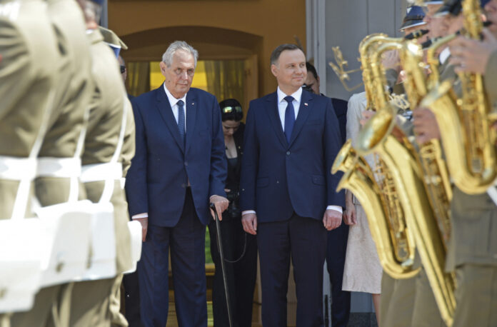 Milos Zeman, Andrzej Duda