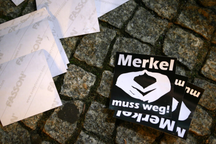 Stickers with the words