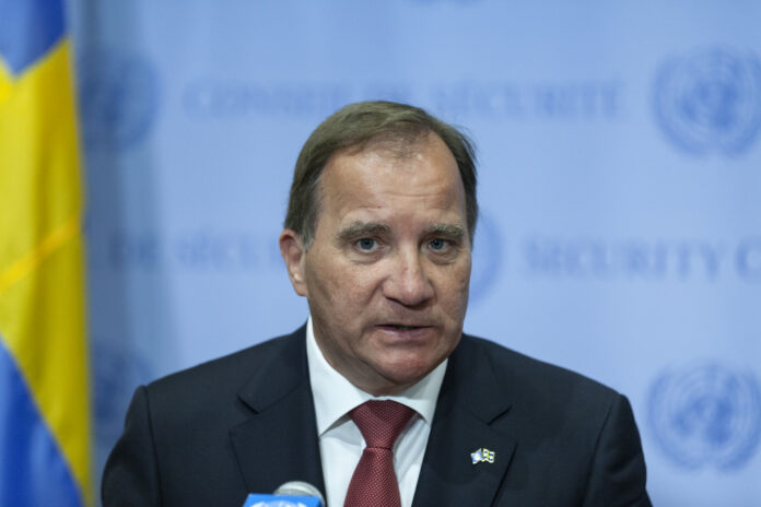 NY: Sweden Prime Minister Stefan Lofven at UN