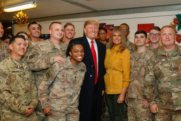 U.S. President Donald Trump Surprise Visit to Iraq