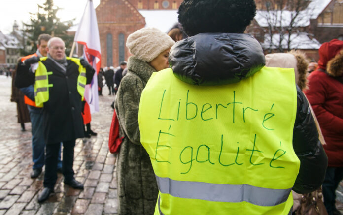 Latvia Protest