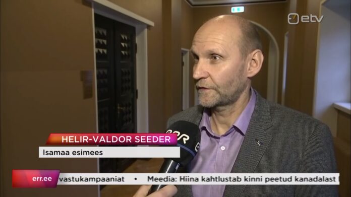 Isamaa esimees Helir-Valdor Seeder