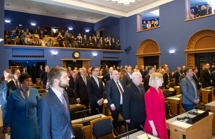 Riigikogu istunigsaal