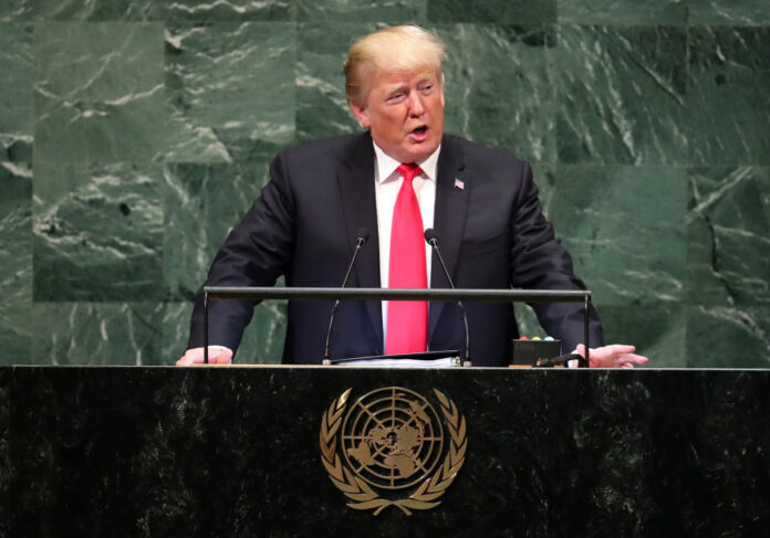 Donald Trump ÜRO Peaassamblees