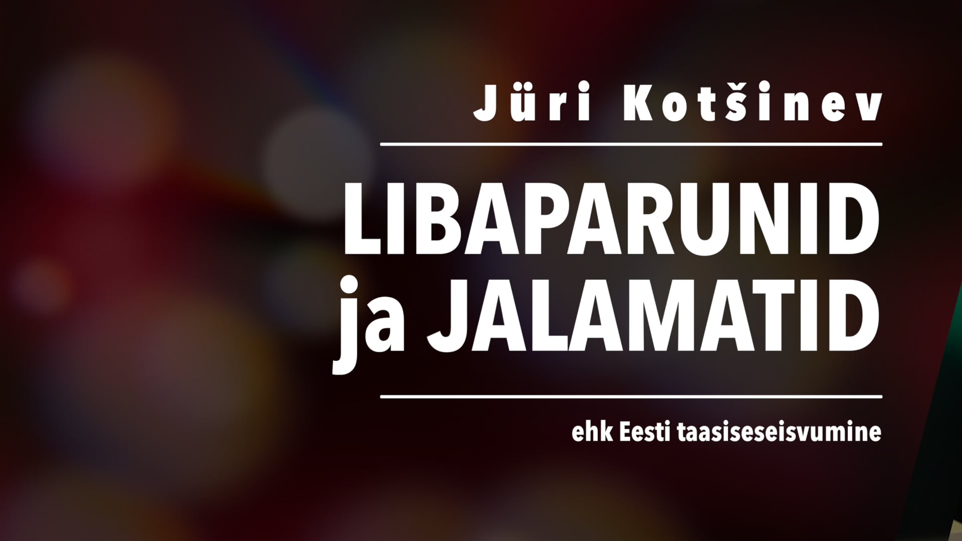 Libaparunid ja jalamatid